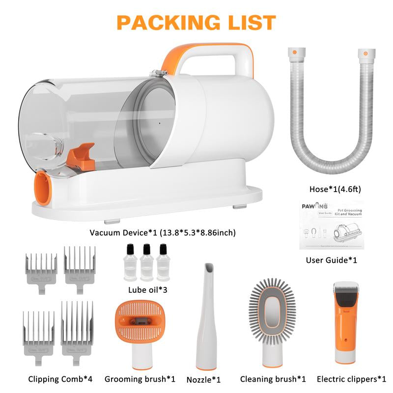 PAWING™ 5-in-1 Grooming Vacuum Kit for Pets
