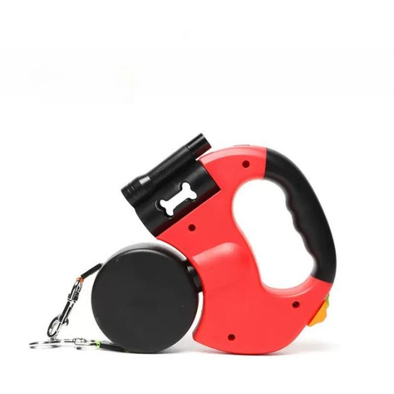 DualGlide™ 360° Swivel Retractable Dog Leash (For 2 Dogs)
